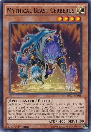 Mythical Beast Cerberus (BP03-EN018) [Battle Pack 3: Monster League]