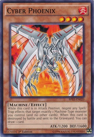 Cyber Phoenix (BP03-EN020) [Battle Pack 3: Monster League]