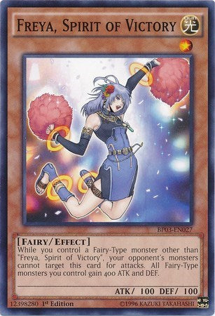 Freya, Spirit of Victory (BP03-EN027) [Battle Pack 3: Monster League]