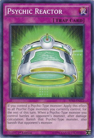Psychic Reactor (BP03-EN222) [Battle Pack 3: Monster League]