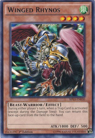 Winged Rhynos (BP03-EN030) [Battle Pack 3: Monster League]