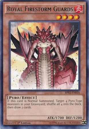 Royal Firestorm Guards (BP03-EN034) [Battle Pack 3: Monster League]