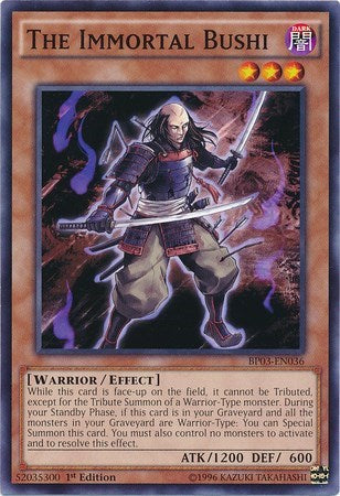 The Immortal Bushi (BP03-EN036) [Battle Pack 3: Monster League]
