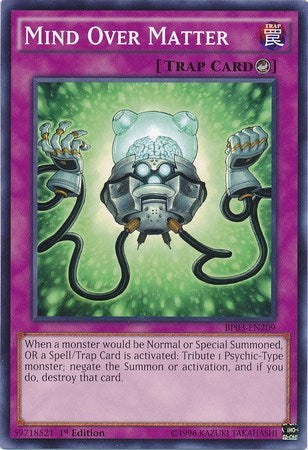 Mind Over Matter (BP03-EN209) [Battle Pack 3: Monster League]
