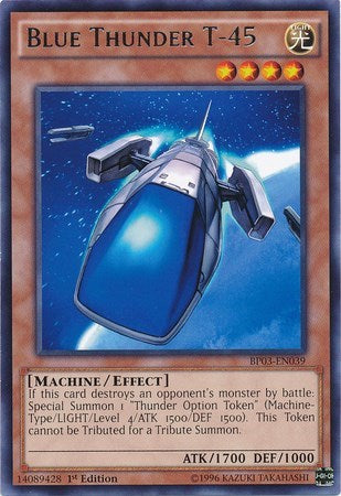 Blue Thunder T-45 (BP03-EN039) [Battle Pack 3: Monster League]