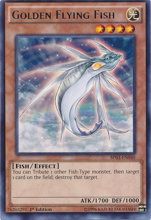 Golden Flying Fish (BP03-EN040) [Battle Pack 3: Monster League]
