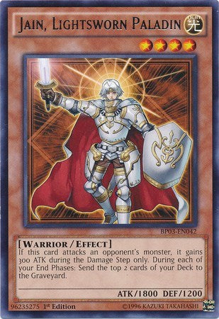 Jain, Lightsworn Paladin (BP03-EN042) [Battle Pack 3: Monster League]