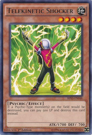 Telekinetic Shocker (BP03-EN048) [Battle Pack 3: Monster League]