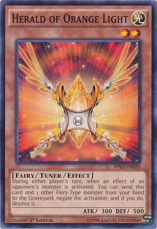 Herald of Orange Light (BP03-EN050) [Battle Pack 3: Monster League]