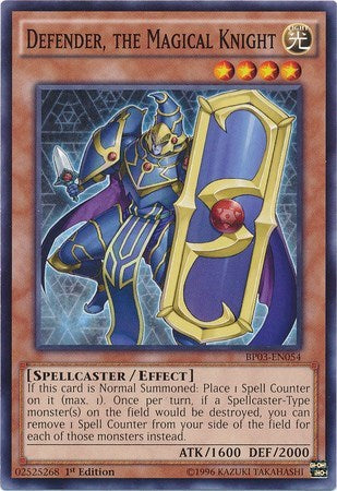 Defender, The Magical Knight (BP03-EN054) [Battle Pack 3: Monster League]