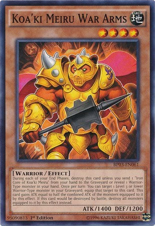 Koa'ki Meiru War Arms (BP03-EN061) [Battle Pack 3: Monster League]