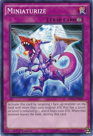 Miniaturize (BP03-EN206) [Battle Pack 3: Monster League]