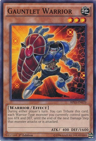 Gauntlet Warrior (BP03-EN070) [Battle Pack 3: Monster League]