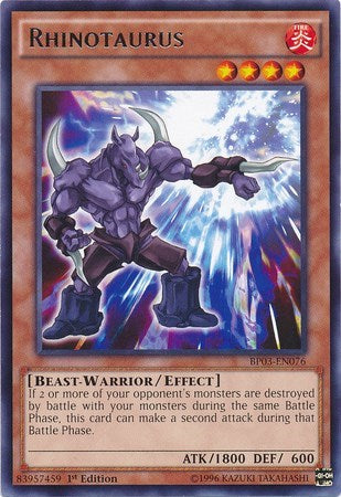 Rhinotaurus (BP03-EN076) [Battle Pack 3: Monster League]