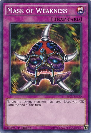 Mask of Weakness (BP03-EN190) [Battle Pack 3: Monster League]