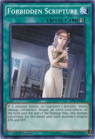 Forbidden Scripture (BP03-EN184) [Battle Pack 3: Monster League]