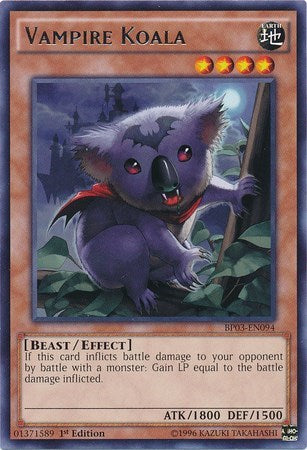 Vampire Koala (BP03-EN094) [Battle Pack 3: Monster League]