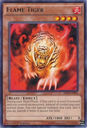 Flame Tiger (BP03-EN095) [Battle Pack 3: Monster League]