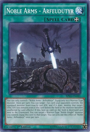 Noble Arms - Arfeudutyr (BP03-EN181) [Battle Pack 3: Monster League]