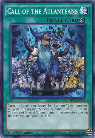 Call of the Atlanteans (BP03-EN178) [Battle Pack 3: Monster League]