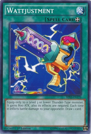 Wattjustment (BP03-EN170) [Battle Pack 3: Monster League]