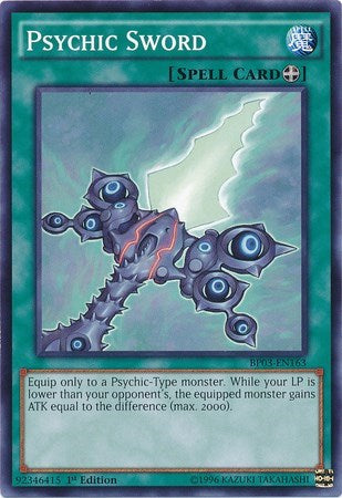 Psychic Sword (BP03-EN163) [Battle Pack 3: Monster League]