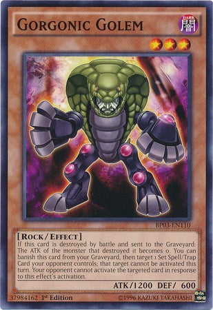 Gorgonic Golem (BP03-EN110) [Battle Pack 3: Monster League]