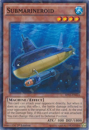 Submarineroid (Shatterfoil) (BP03-EN024) [Battle Pack 3: Monster League]