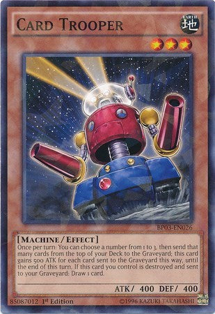 Card Trooper (Shatterfoil) (BP03-EN026) [Battle Pack 3: Monster League]