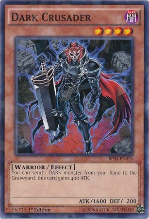 Dark Crusader (Shatterfoil) (BP03-EN035) [Battle Pack 3: Monster League]