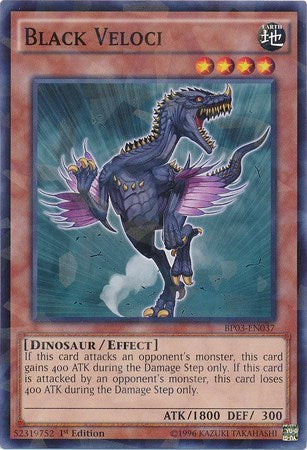 Black Veloci (Shatterfoil) (BP03-EN037) [Battle Pack 3: Monster League]