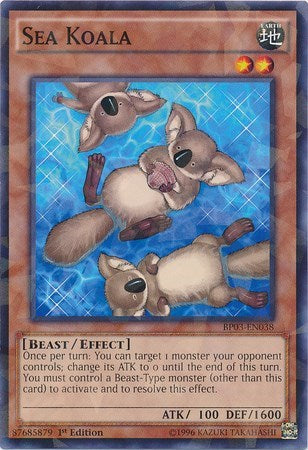 Sea Koala (Shatterfoil) (BP03-EN038) [Battle Pack 3: Monster League]