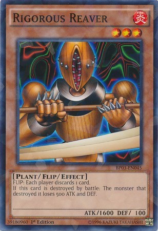 Rigorous Reaver (Shatterfoil) (BP03-EN045) [Battle Pack 3: Monster League]