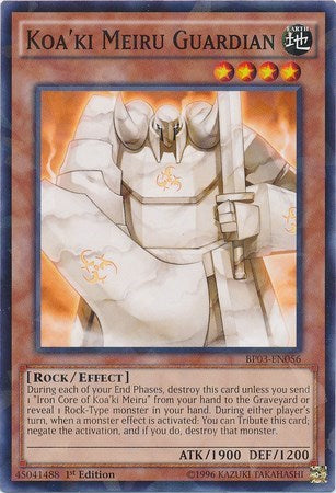 Koa'ki Meiru Guardian (Shatterfoil) (BP03-EN056) [Battle Pack 3: Monster League]