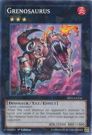 Grenosaurus (Shatterfoil) (BP03-EN116) [Battle Pack 3: Monster League]