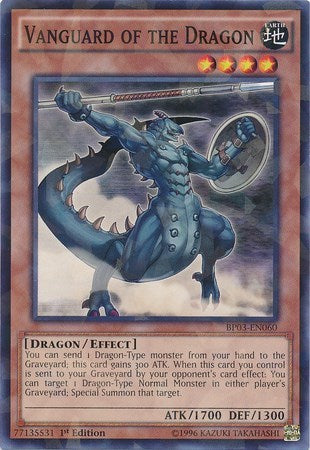 Vanguard of the Dragon (Shatterfoil) (BP03-EN060) [Battle Pack 3: Monster League]