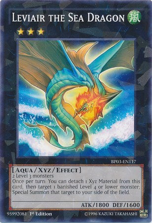 Leviair the Sea Dragon (Shatterfoil) (BP03-EN117) [Battle Pack 3: Monster League]