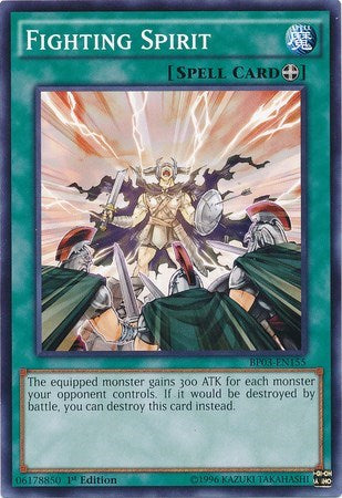Fighting Spirit (BP03-EN155) [Battle Pack 3: Monster League]