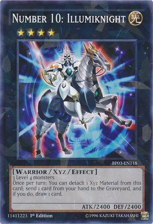 Number 10: Illumiknight (Shatterfoil) (BP03-EN118) [Battle Pack 3: Monster League]