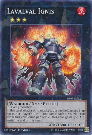 Lavalval Ignis (Shatterfoil) (BP03-EN120) [Battle Pack 3: Monster League]