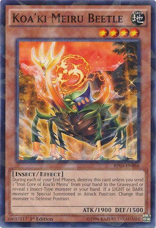 Koa'ki Meiru Beetle (Shatterfoil) (BP03-EN066) [Battle Pack 3: Monster League]