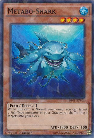 Metabo-Shark (Shatterfoil) (BP03-EN068) [Battle Pack 3: Monster League]