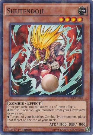 Shutendoji (Shatterfoil) (BP03-EN069) [Battle Pack 3: Monster League]