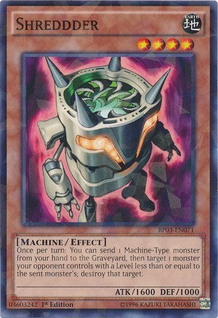 Shreddder (Shatterfoil) (BP03-EN071) [Battle Pack 3: Monster League]