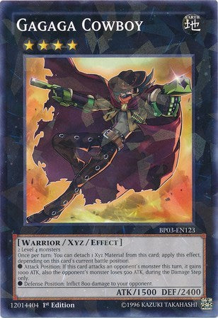 Gagaga Cowboy (Shatterfoil) (BP03-EN123) [Battle Pack 3: Monster League]