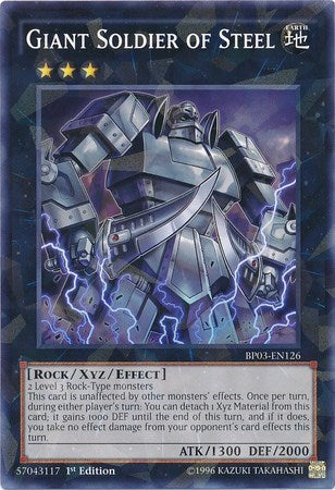 Giant Soldier of Steel (Shatterfoil) (BP03-EN126) [Battle Pack 3: Monster League]