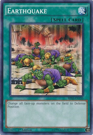 Earthquake (BP03-EN150) [Battle Pack 3: Monster League]