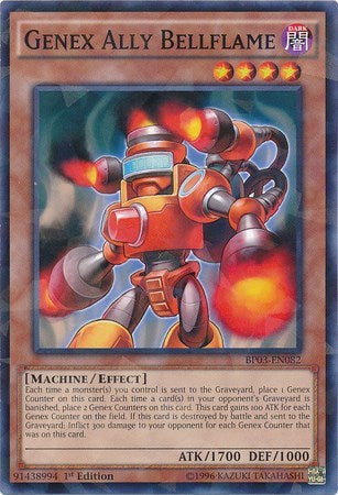 Genex Ally Bellflame (Shatterfoil) (BP03-EN082) [Battle Pack 3: Monster League]