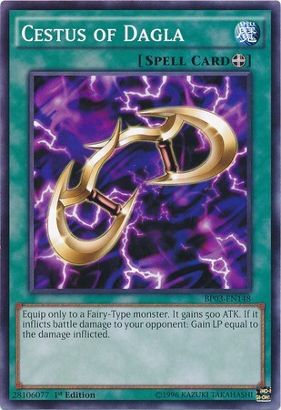 Cestus of Dagla (BP03-EN148) [Battle Pack 3: Monster League]