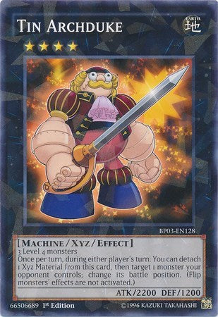 Tin Archduke (Shatterfoil) (BP03-EN128) [Battle Pack 3: Monster League]